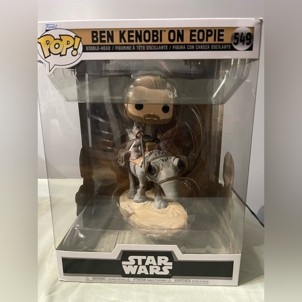Star Wars 
Funko Pops 
Ben Kenobi on Eopie #549